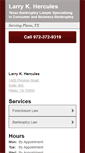 Mobile Screenshot of bankruptcylawyerindallastx.com